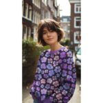 Wow flowers french terry - Poppy Design - Afbeelding 3