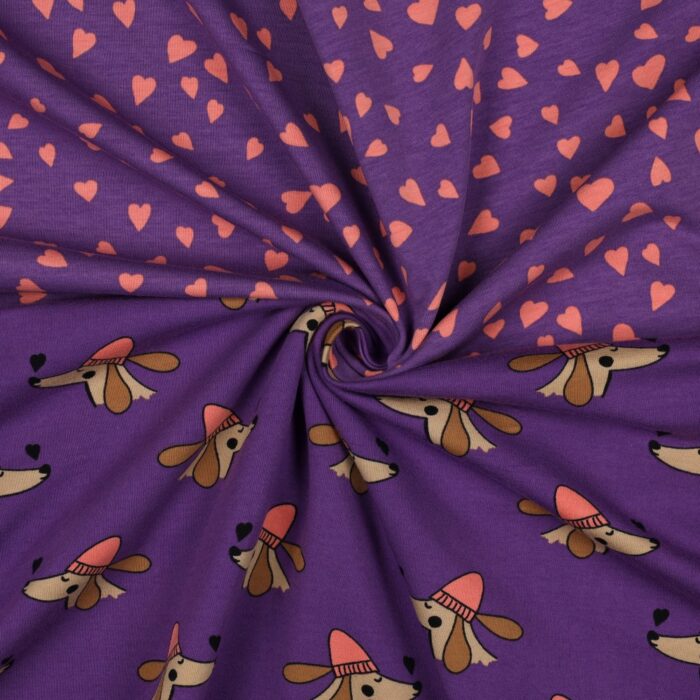 Charlie de hond french terry - Poppy Design - Afbeelding 5