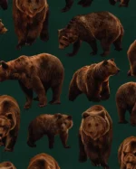 PRE ORDER Bears Juniper sweat - Paapii Design x Finsket - Afbeelding 4