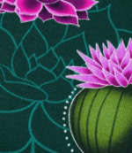 Prairie blossom green - ALBstoffe - Afbeelding 4