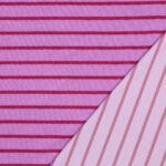 Badstof strepen roze fuchsia - Poppy Design - Afbeelding 4