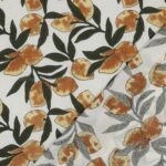 Lemons block printed cotton - Poppy Design - Afbeelding 6