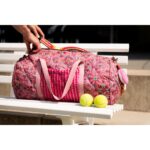 Stepped voile katoen paars gewatteerd - Poppy Design - Afbeelding 6